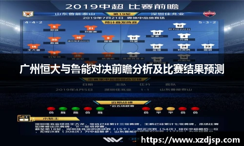 广州恒大与鲁能对决前瞻分析及比赛结果预测